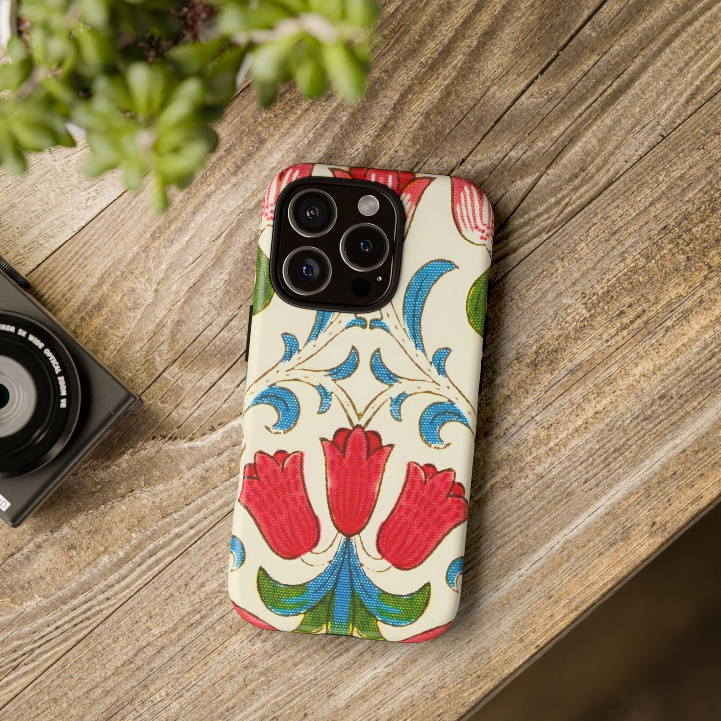 Floral Phone Case - Tough Cases | Stylish Protection, Gift for Her, Boho Phone Cover, Spring Accessory, Cute Tech