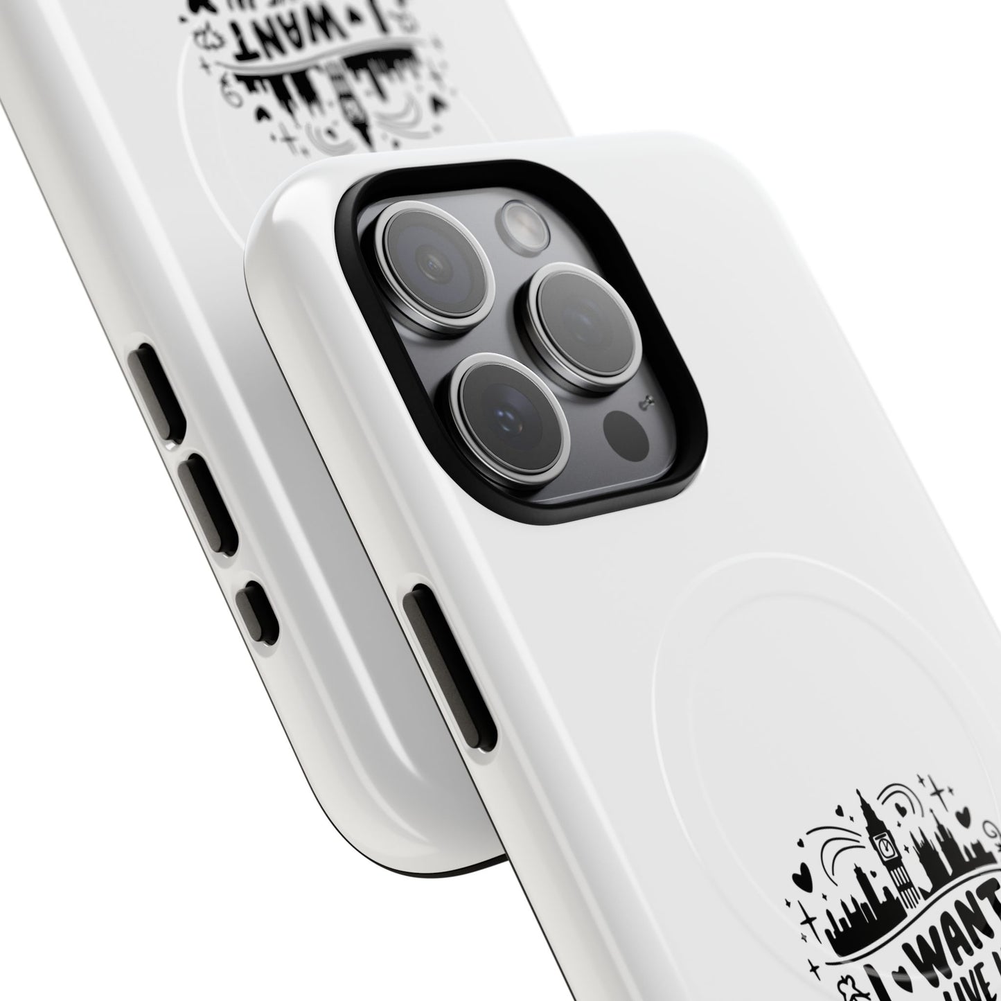 London Dream Tough Magnetic Phone Case, Chic Phone Cover, Ideal Gift for London Lovers, Functional Phone Accessory, Stylish Tech Gear