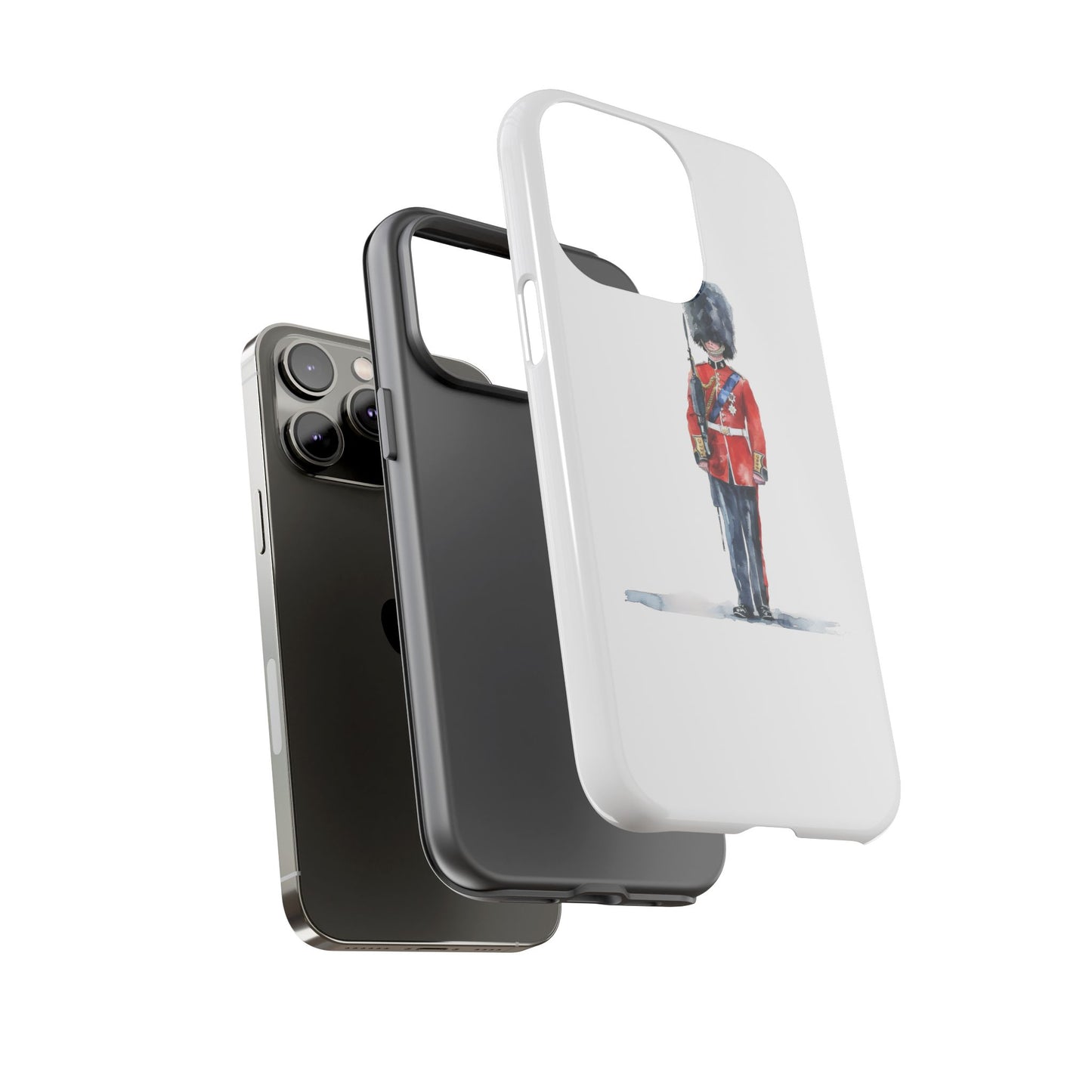 British Royal Guard Phone Case - Tough Cases, Unique Phone Cover, Gift for Her, Cute Accessory, British Soldier Design