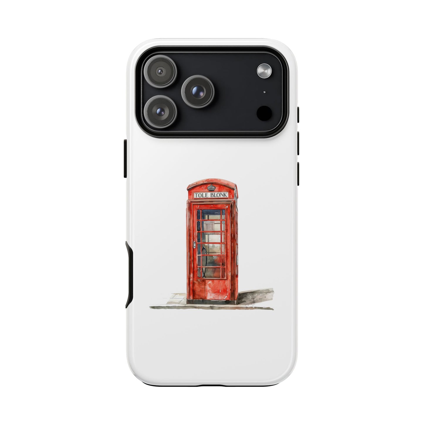 London Phone Booth Tough Case for Smartphones - Stylish Protection with a Unique Design