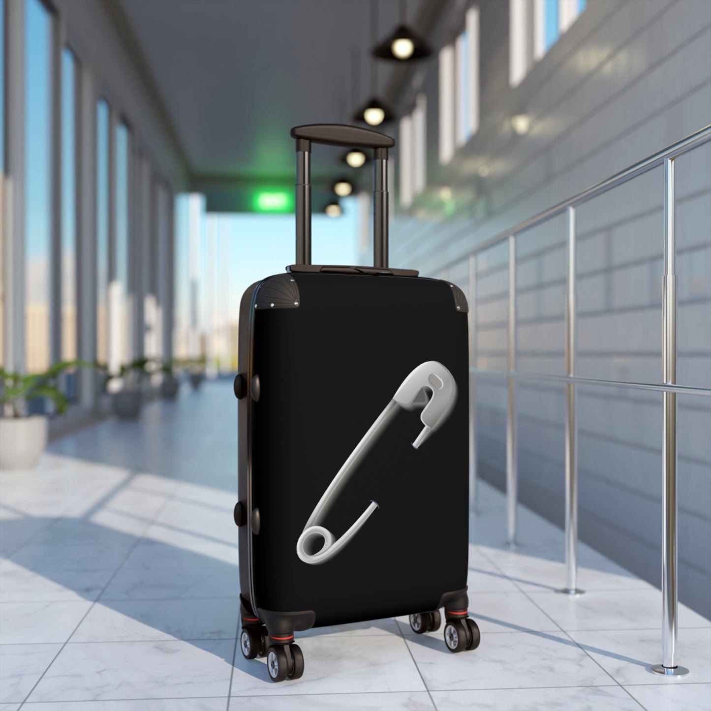 British Safety Pin - Suitcase