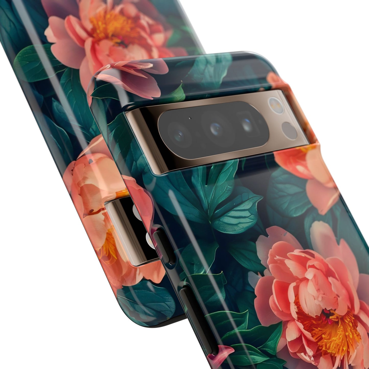 Floral Phone Case - Tough Cases, Flower Design, Botanical Art, Phone Accessory, Gift for Her, Nature Lovers