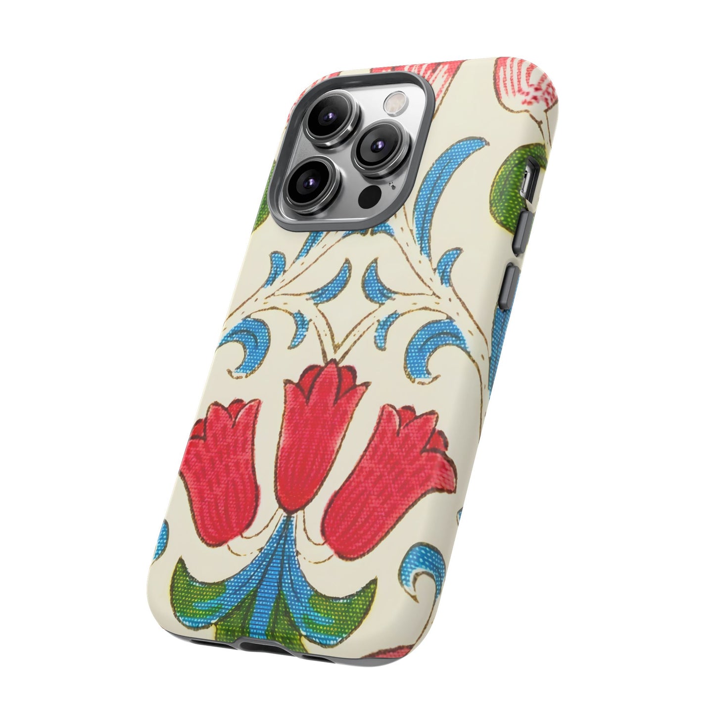 Floral Phone Case - Tough Cases | Stylish Protection, Gift for Her, Boho Phone Cover, Spring Accessory, Cute Tech
