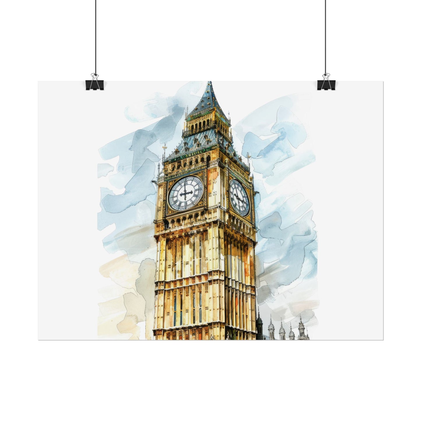 London Tower Rolled Posters