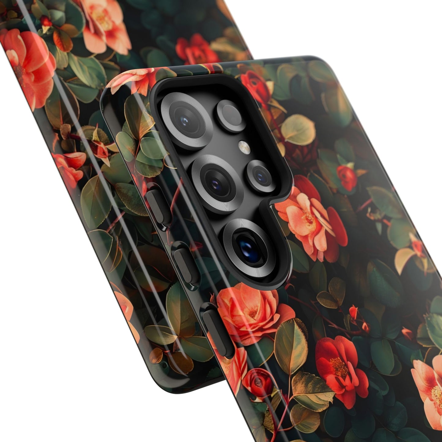 Floral Phone Case - Elegant Floral Design, Tough Protective Case, Perfect Gift for Her, Trendy Phone Accessories, Mother’s Day, Birthday