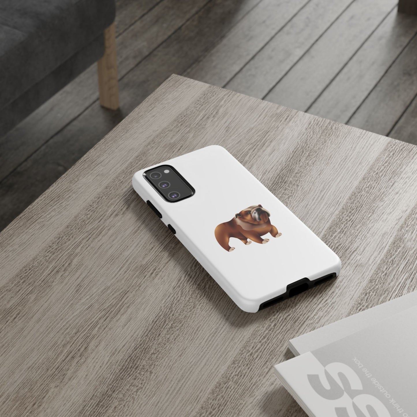 Bulldog Phone Case, Tough Cases for Dog Lovers, Custom Pet Accessories, Cute Bulldog Gifts, Animal Phone Covers