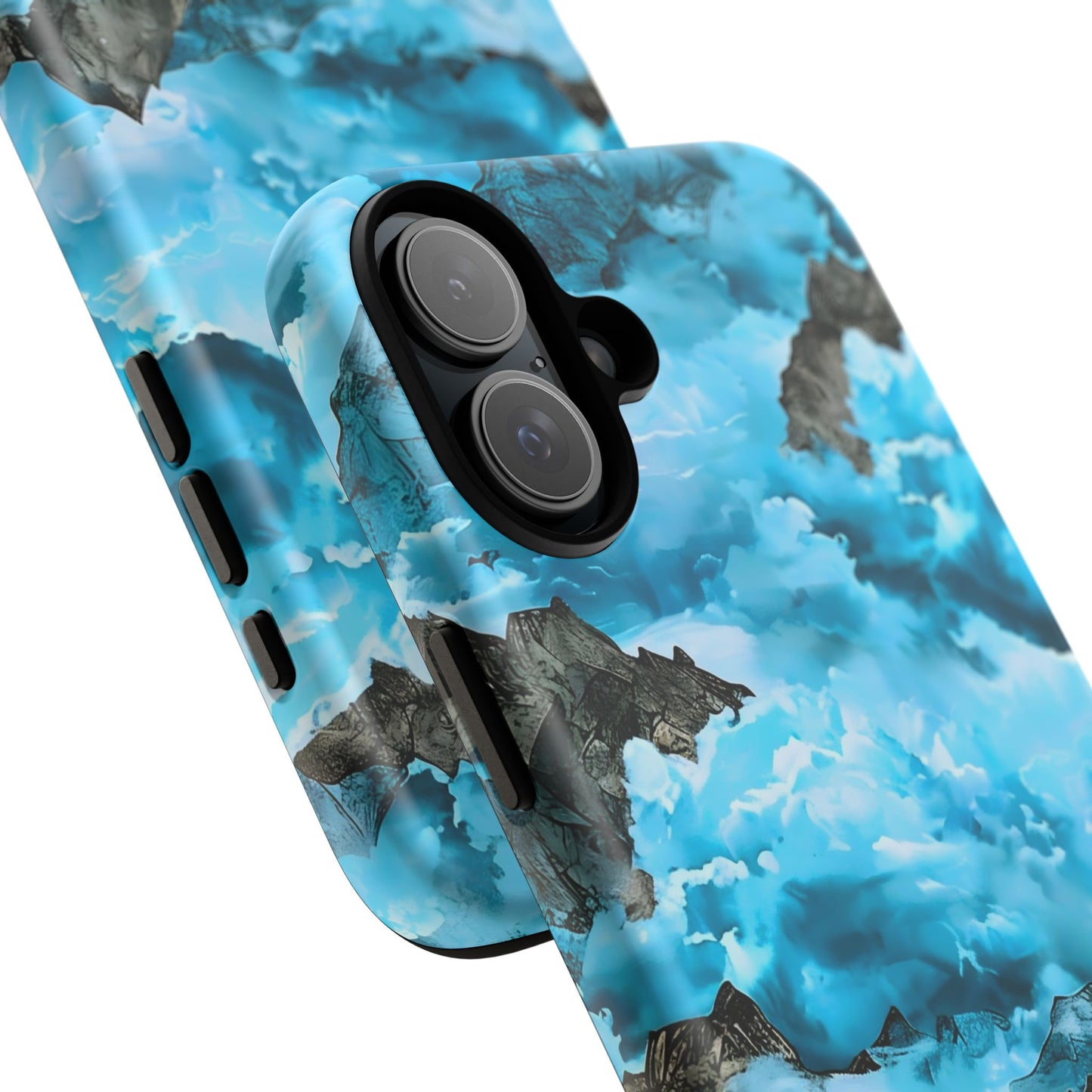 Mountain Wave Phone Case - Adventure Gear, Outdoor Gifts, Stylish Cases, Trendy Accessories, Nature Lovers