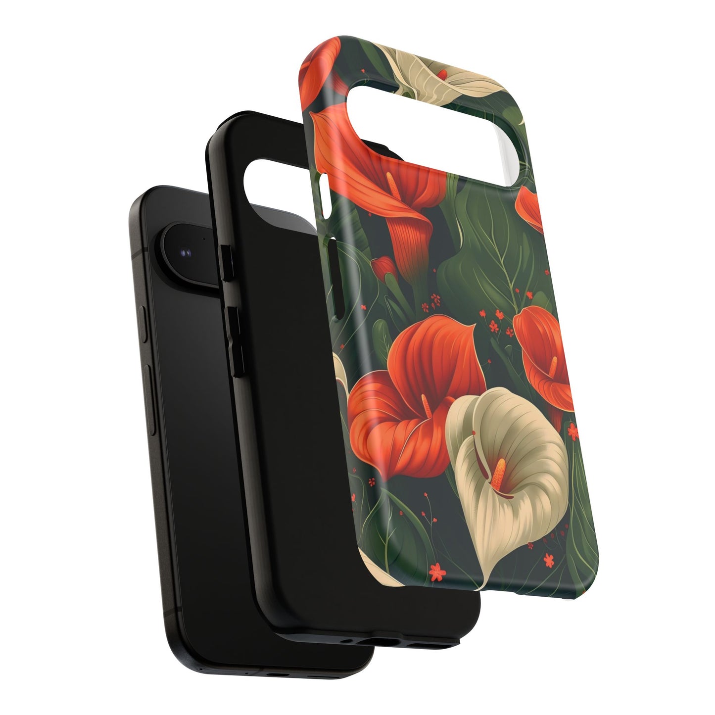 Floral Phone Case, Tough Cases for Stylish Protection, Gift for Her, Nature Lovers, Phone Accessories, Trendy Tech