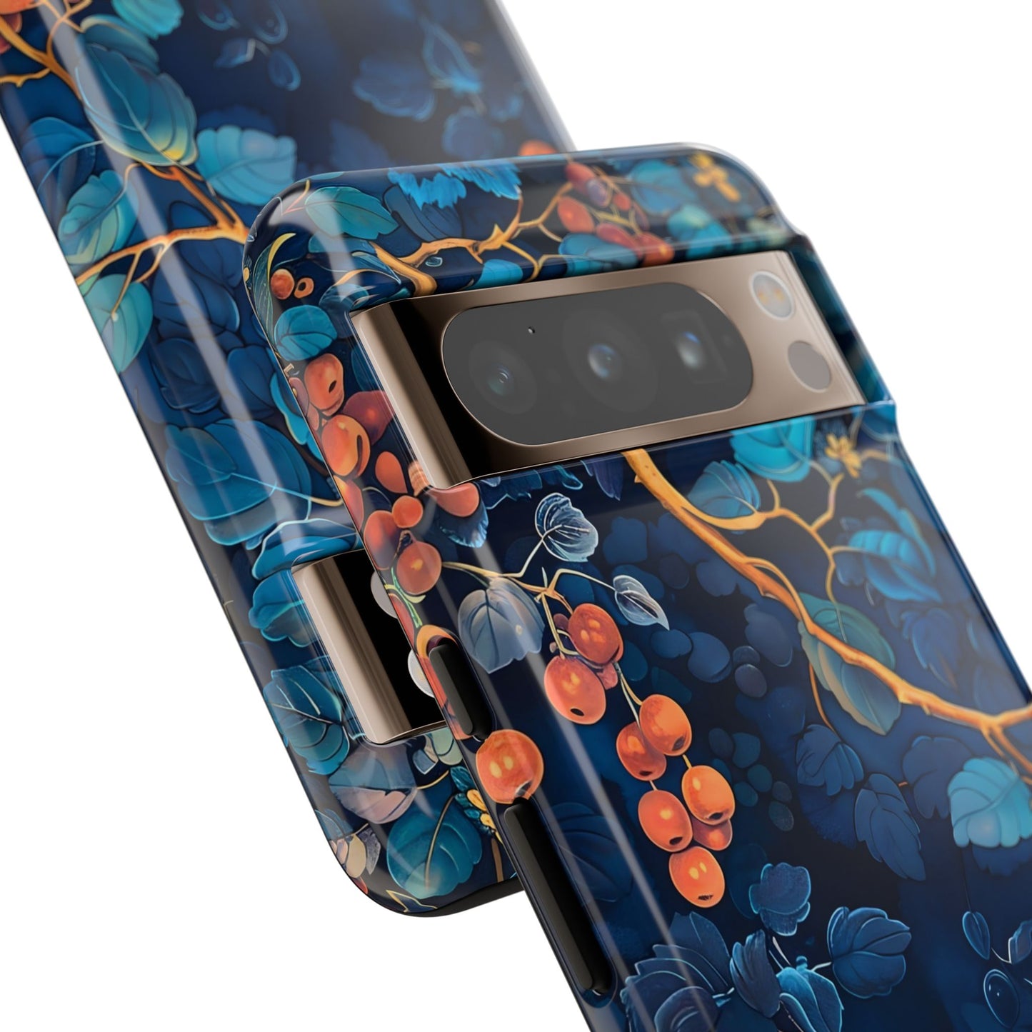 Artistic Phone Case with Floral Design, Tough Cases for iPhone, Nature-Inspired Accessory, Unique Gift for Her, Protective Cover