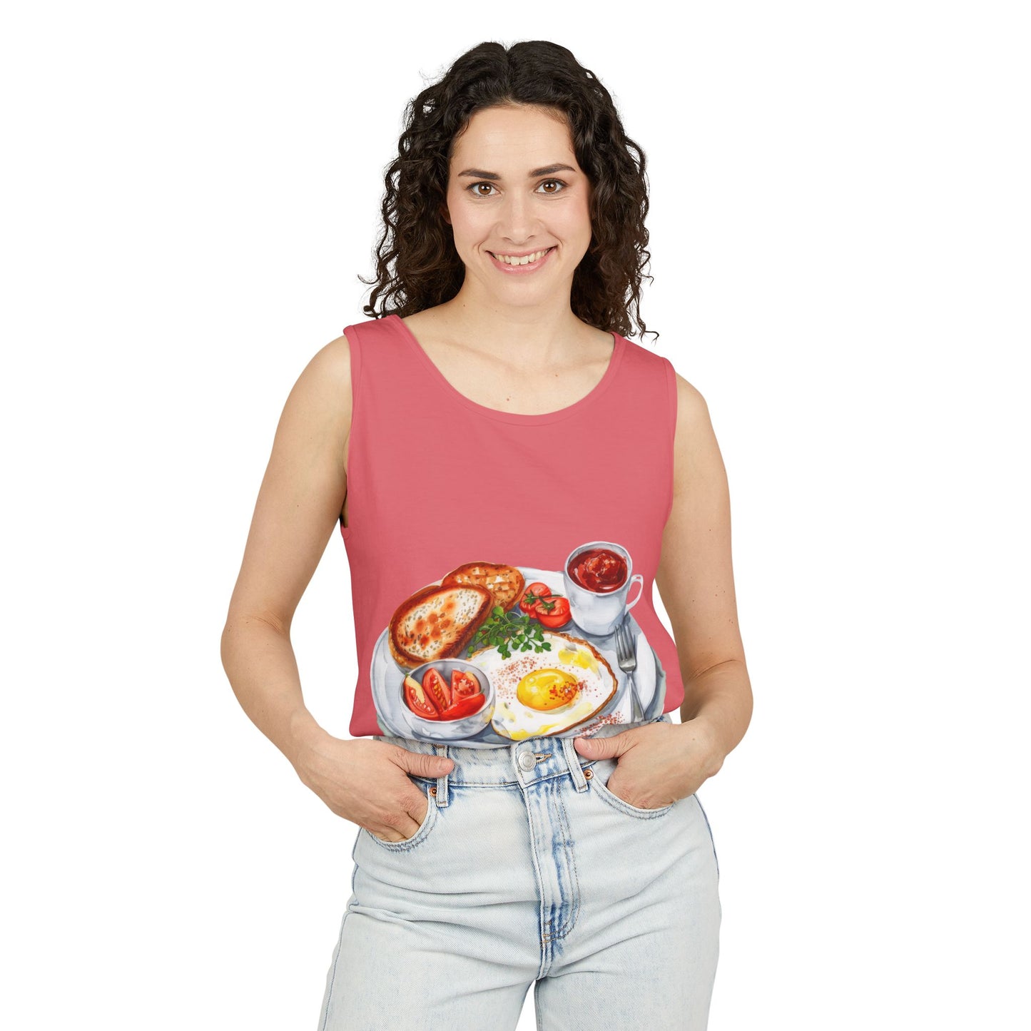 Unisex Garment-Dyed Tank Top - British Royal Food Heritage