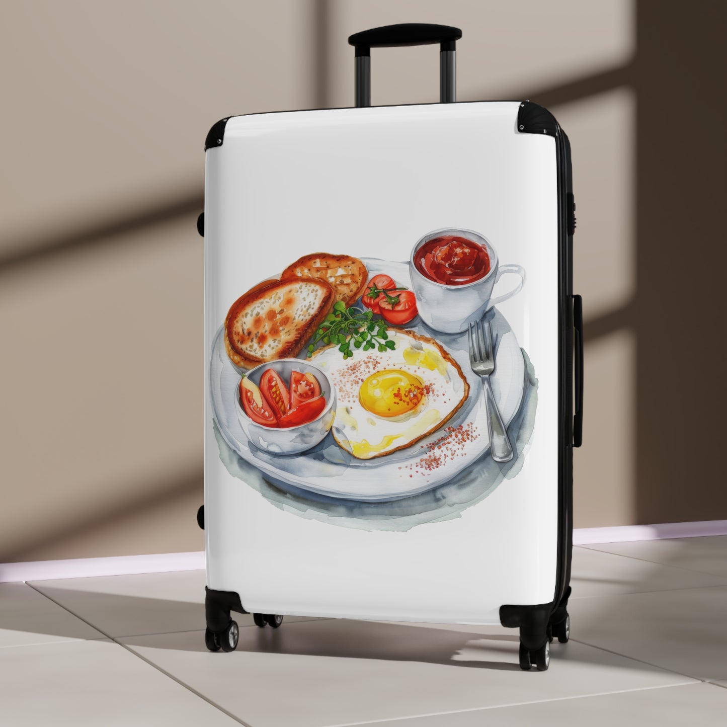 London Icons Collage Suitcase