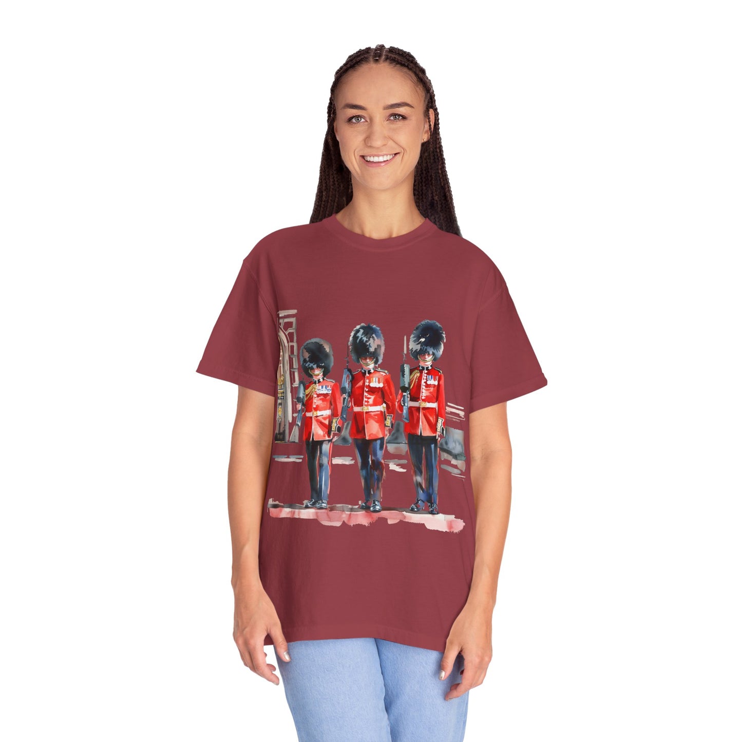 Unisex Garment-Dyed T-shirt - In Honor of Tradition - The Red Jacket Exhibit