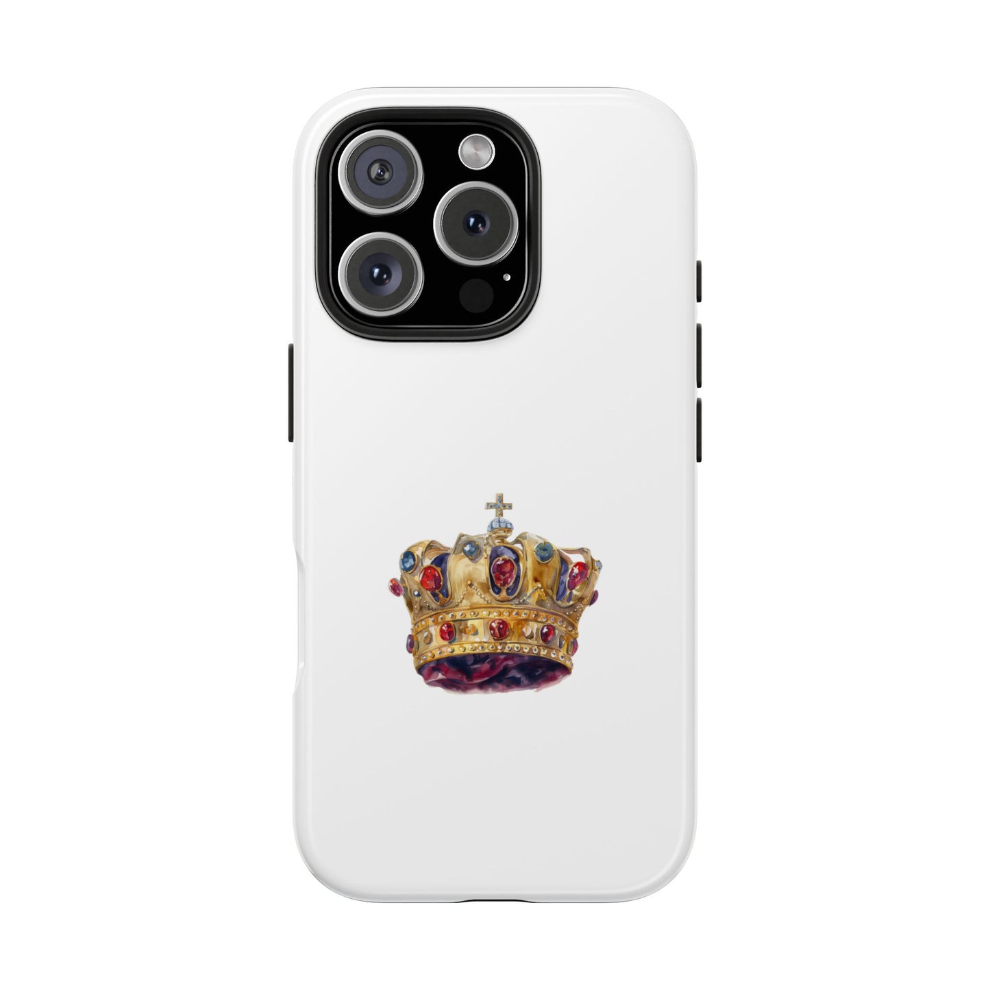 Royal Crown Tough Phone Case - Durable and Stylish Protection