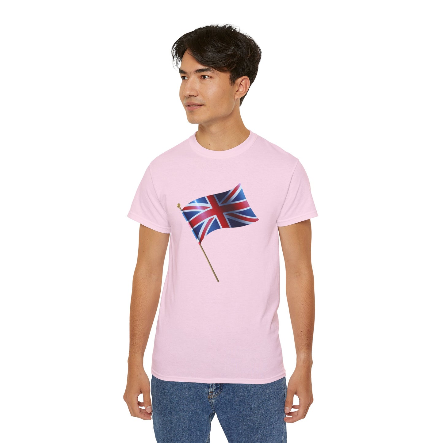 Unisex Ultra Cotton Tee - Union Jack: Iconic UK Flag