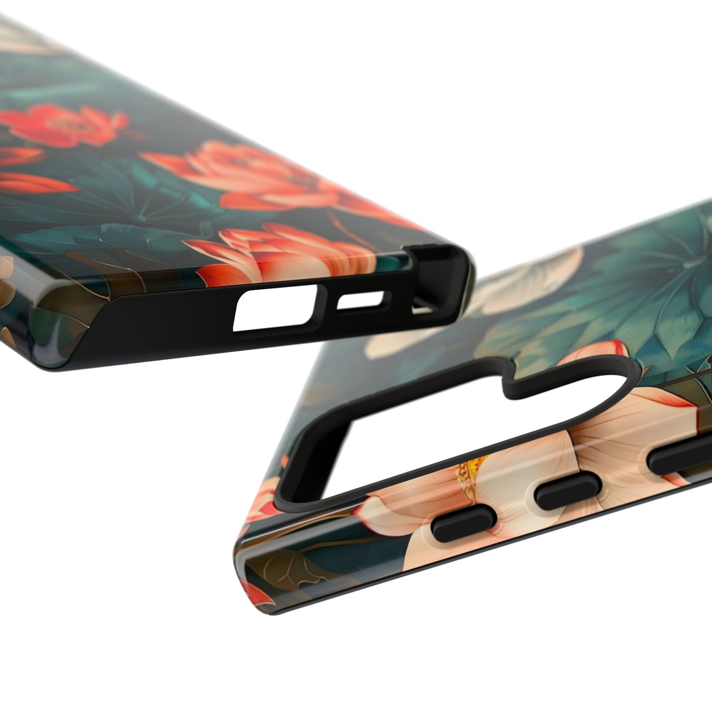 Flower Phone Case, Floral Phone Cover, Tough Case for Floral Lovers, Gift for Her, Stylish Tech Accessories