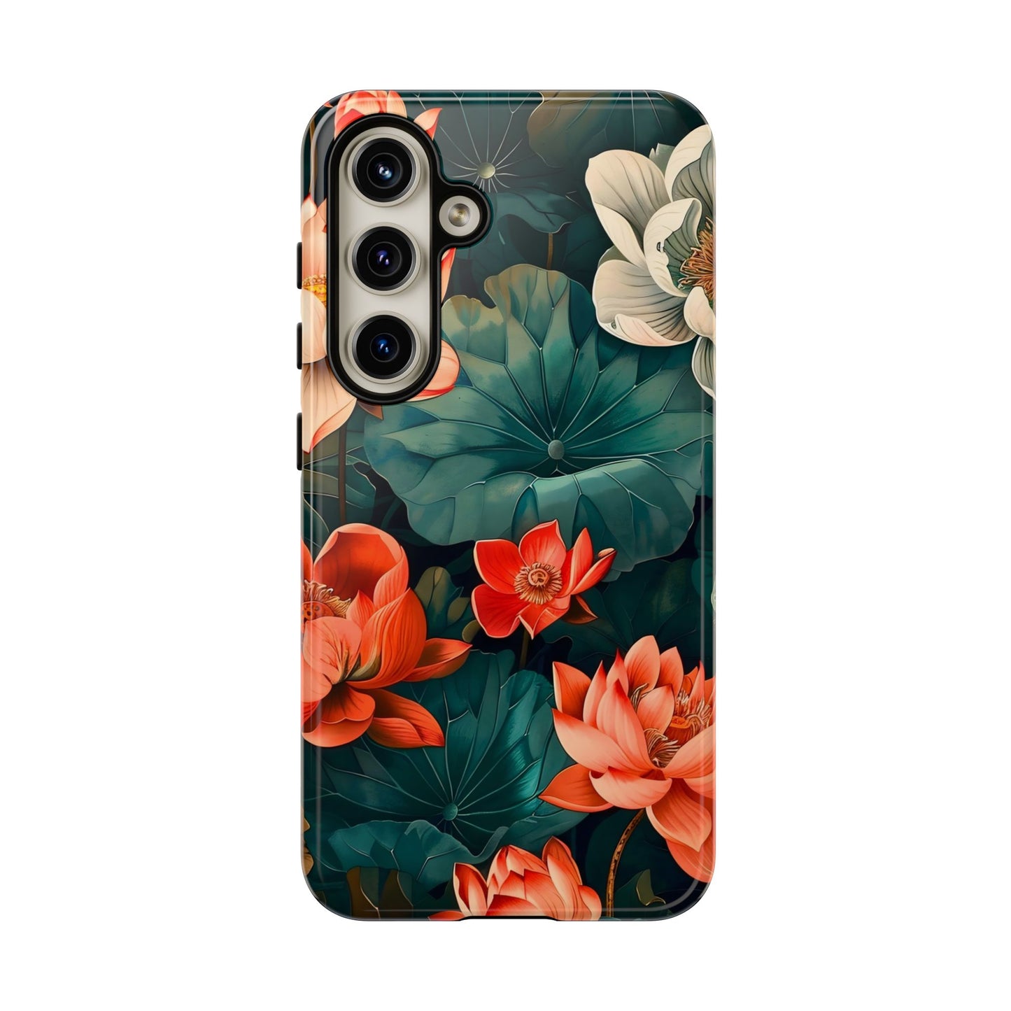 Flower Phone Case, Floral Phone Cover, Tough Case for Floral Lovers, Gift for Her, Stylish Tech Accessories