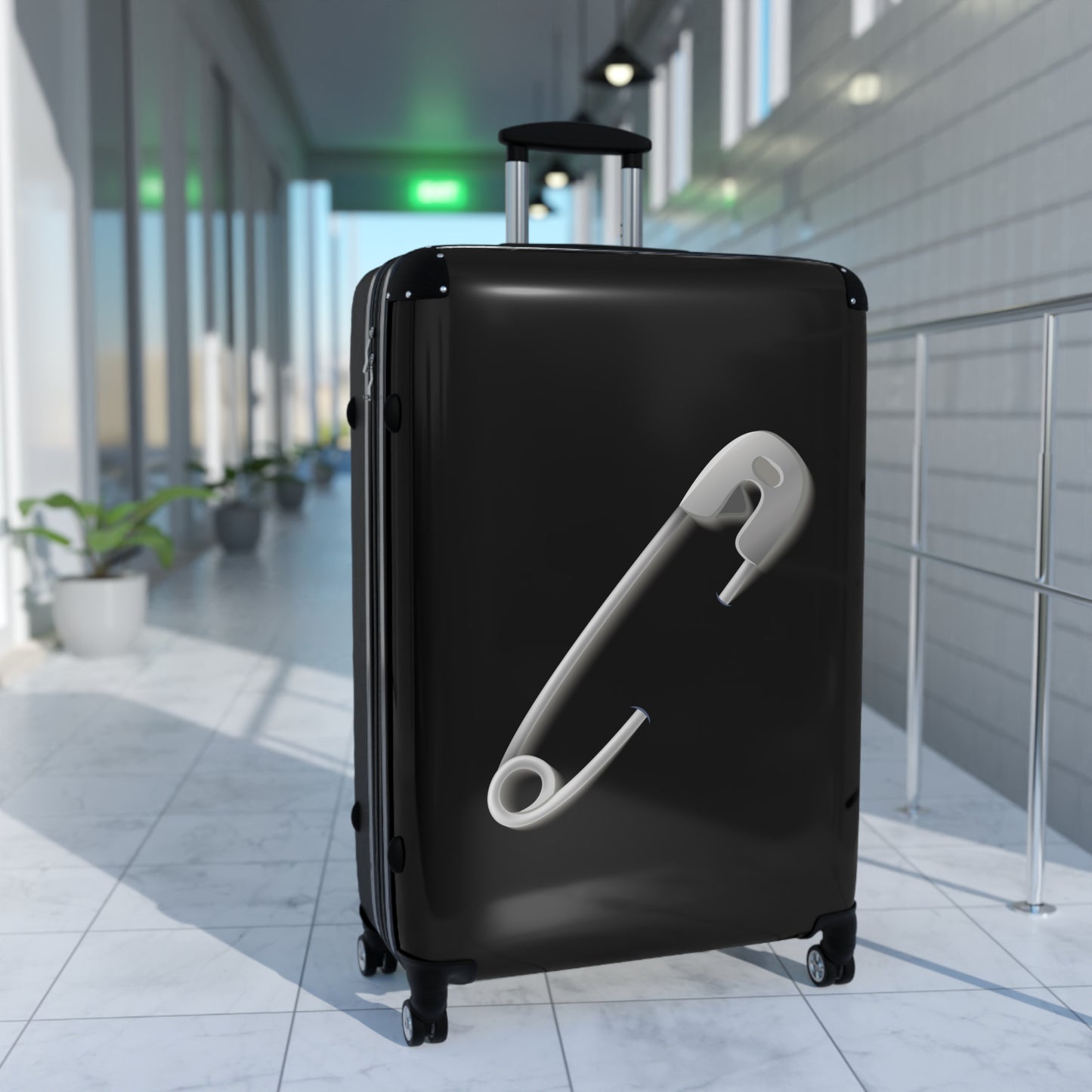 British Safety Pin - Suitcase