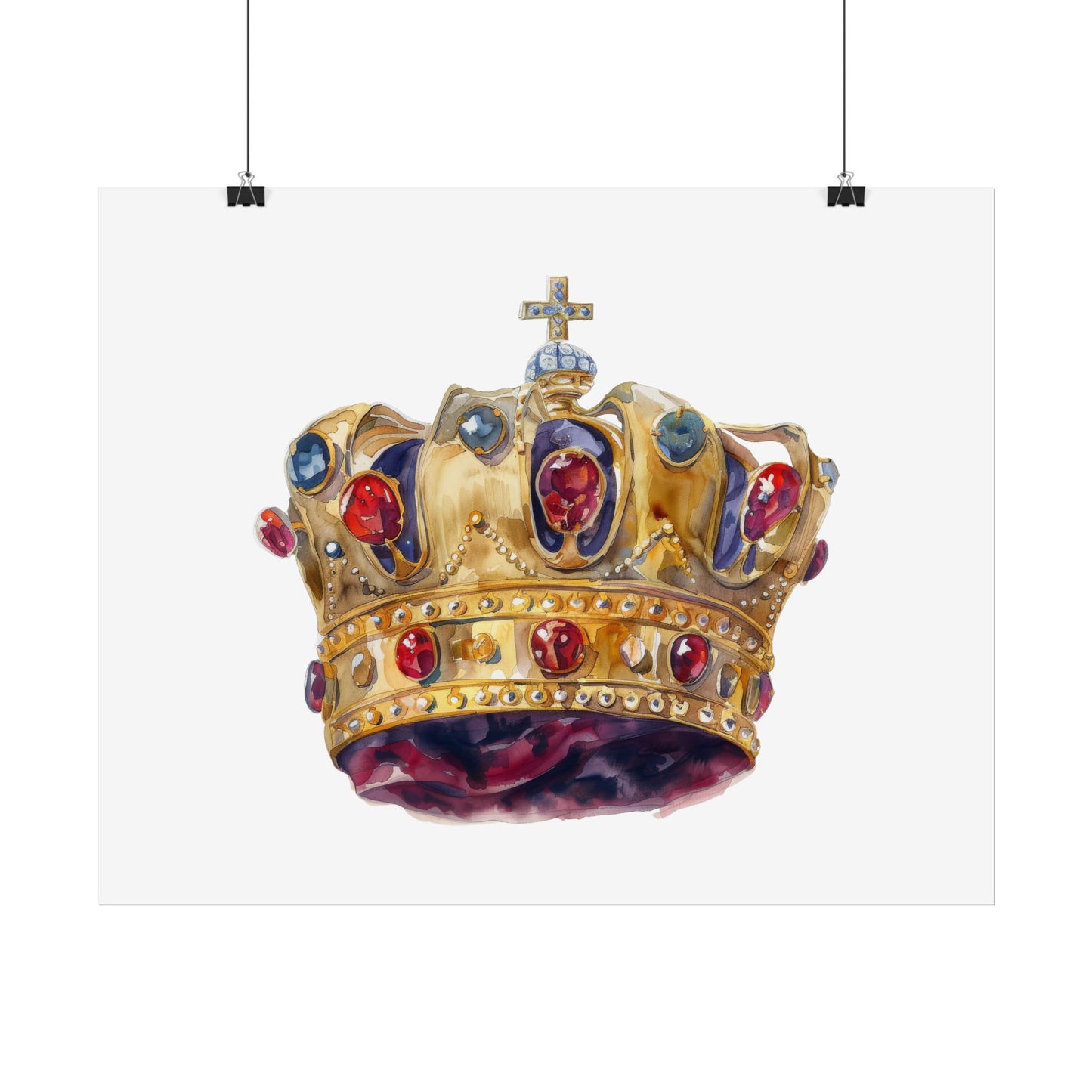 Crown Rolled Posters
