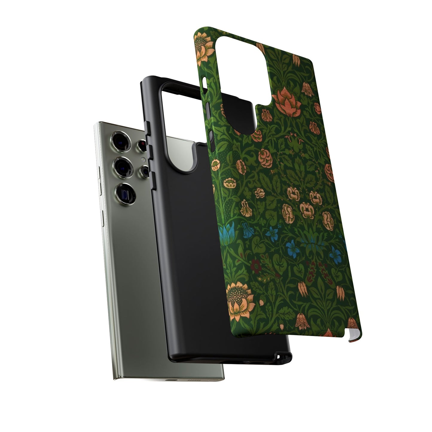 Crimson Leaf Whirl – Phone Case - Tough Cases