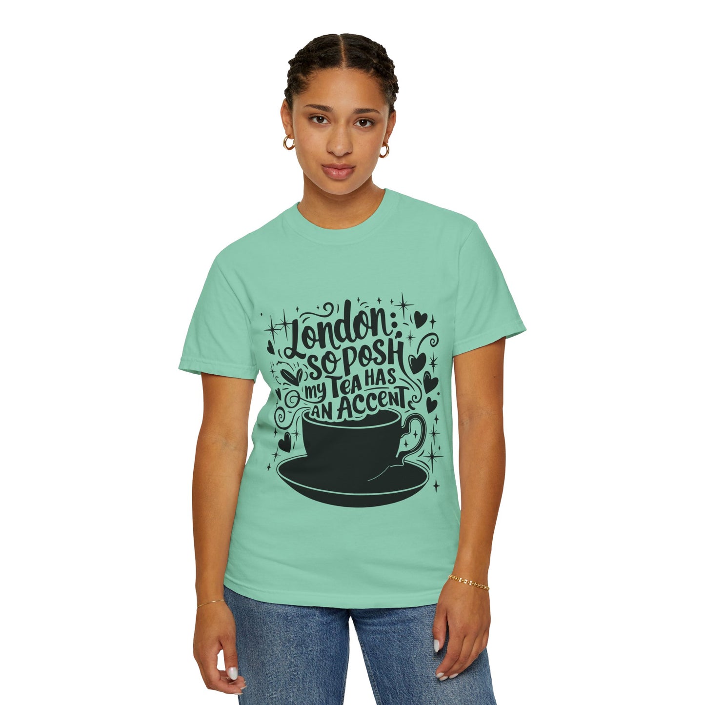 Unisex Garment-Dyed T-shirt - London's Nostalgic Tea