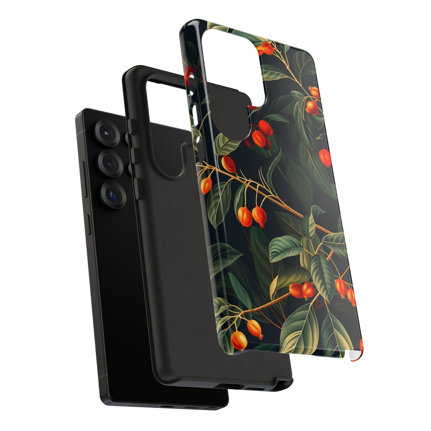 Tough Cases, Floral Phone Case, Nature-Inspired Tech, Unique Gift, Phone Accessory, Botanical Design, Fall Vibes