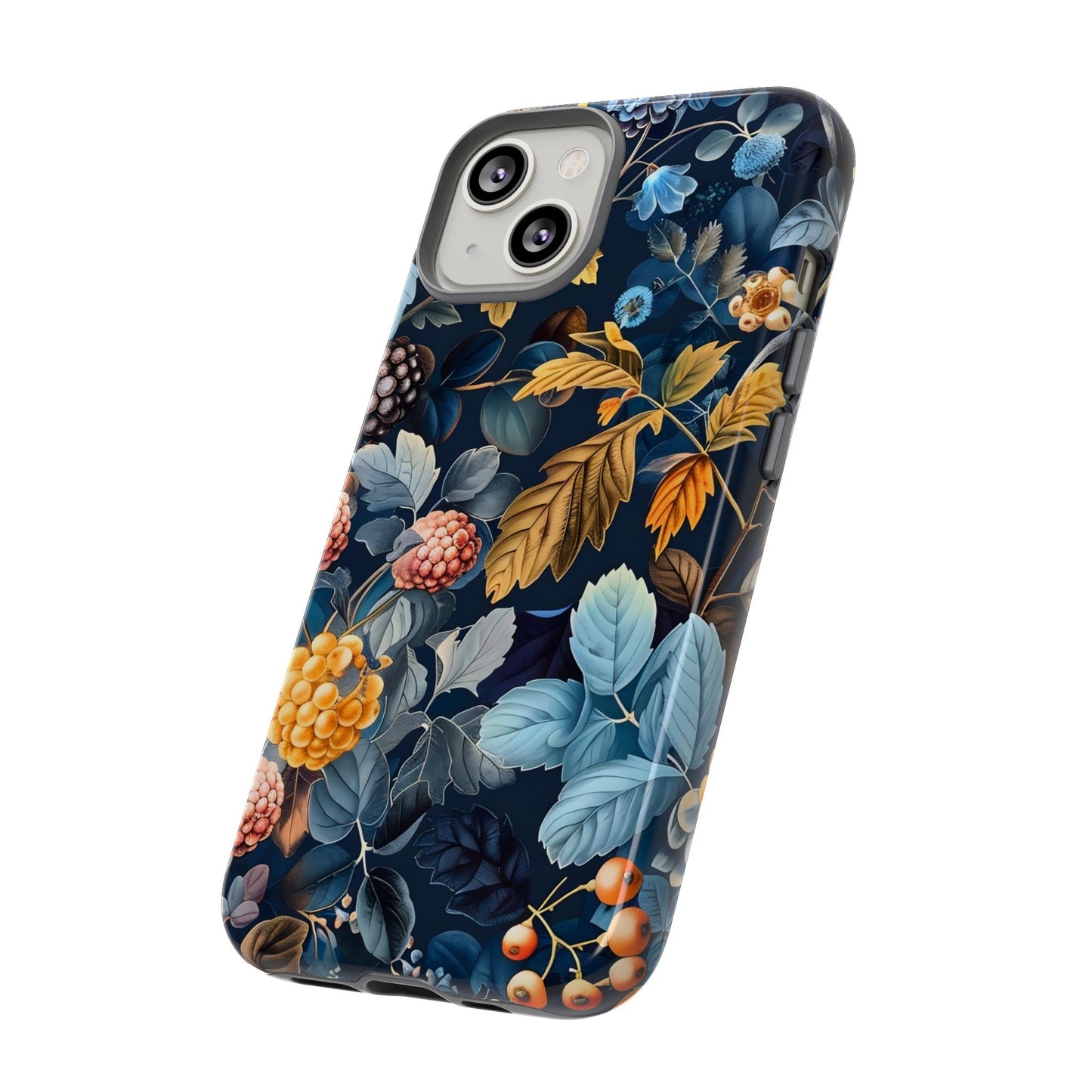 Floral iPhone Case, Tough Phone Cover, Nature-inspired Accessory, Gift for Her, Trendy Protection Case