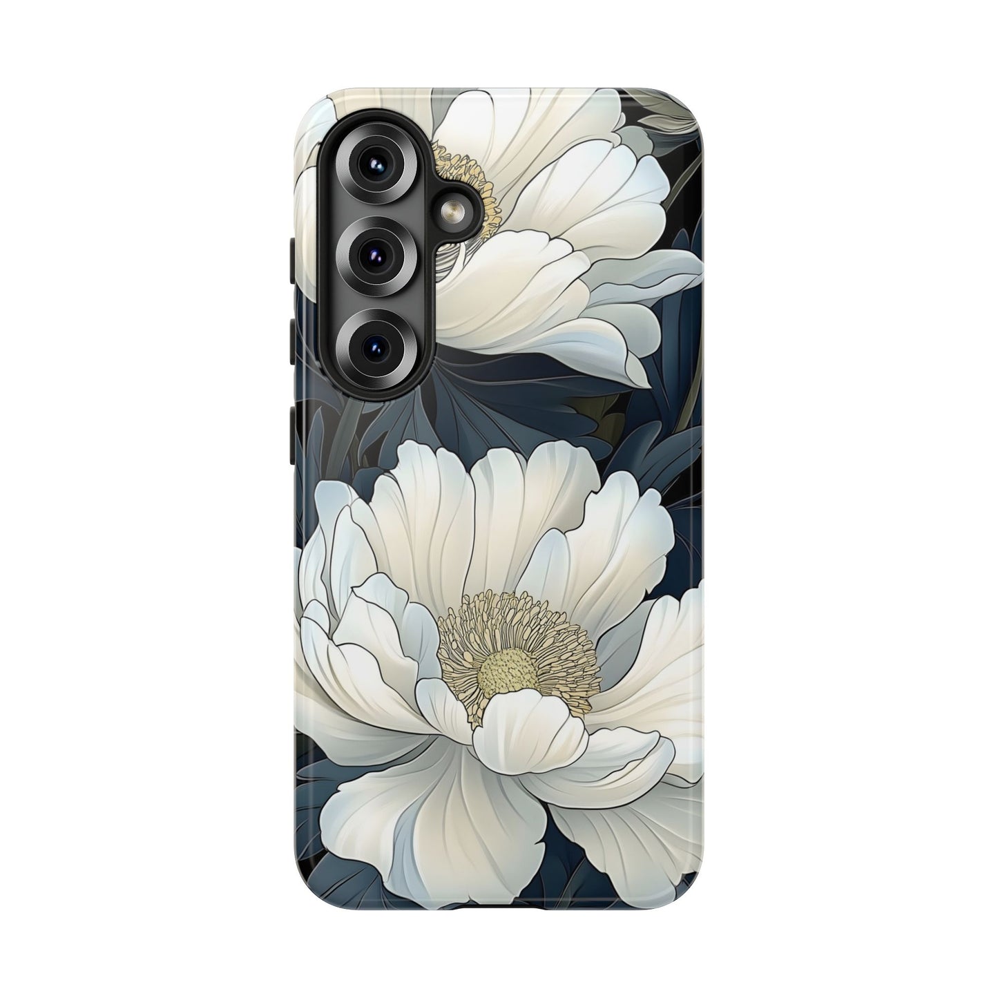 Elegant Floral Phone Case, Floral iPhone Cover, Flower Art Phone Case, Eco-Friendly Mobile Protection, Tough & Stylish Phone Case