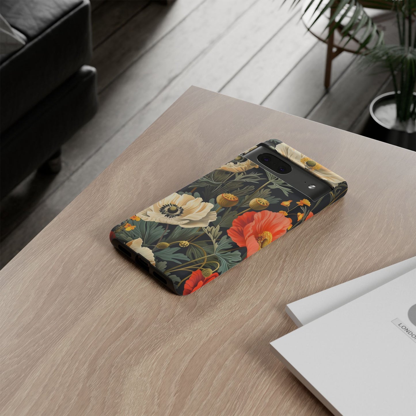 Floral Phone Case - Tough Cases with Vibrant Garden Design, Phone Accessory, Gift for Her, Spring Style, Nature Lover