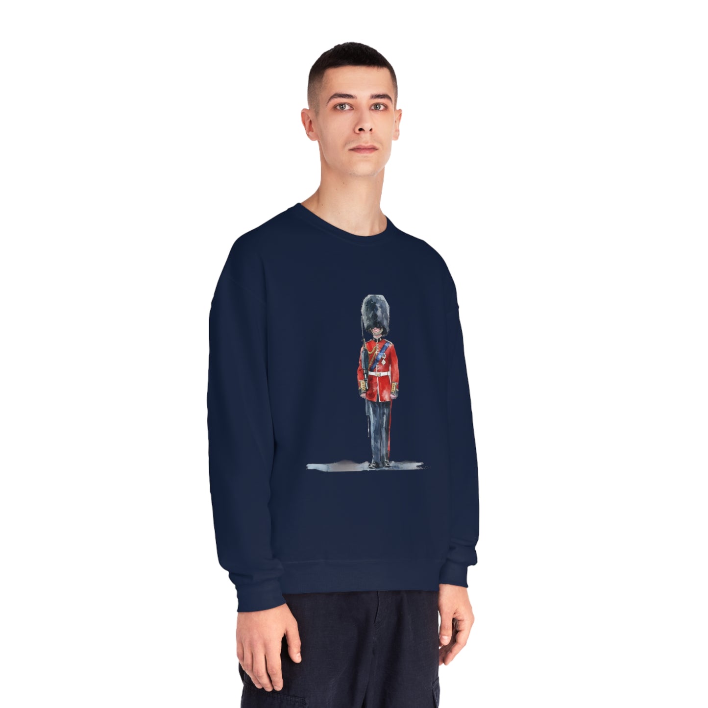 Unisex NuBlend® Crewneck Sweatshirt - Red Jacket - Bodmin Keep: Cornwall's Army Museum