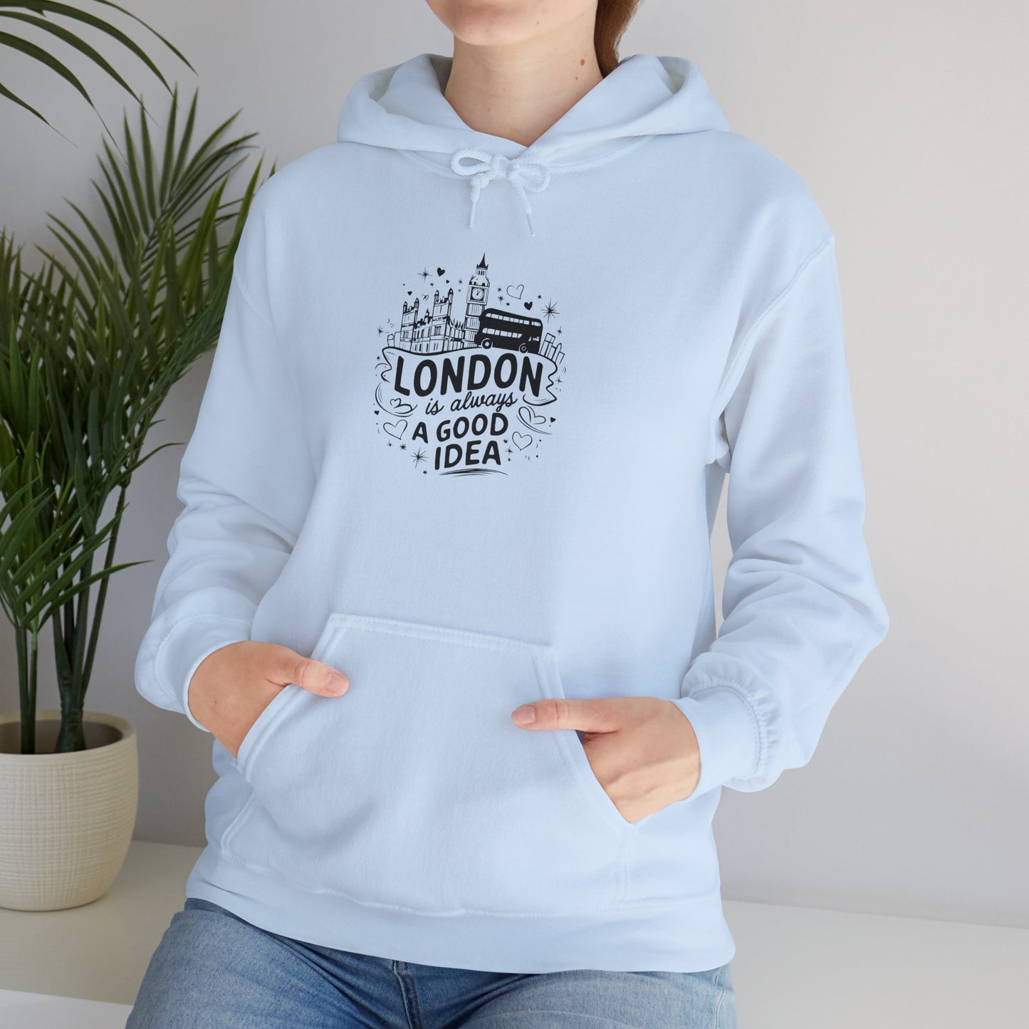 Unisex Heavy Blend™ Hooded Sweatshirt - London is Always a good Idea