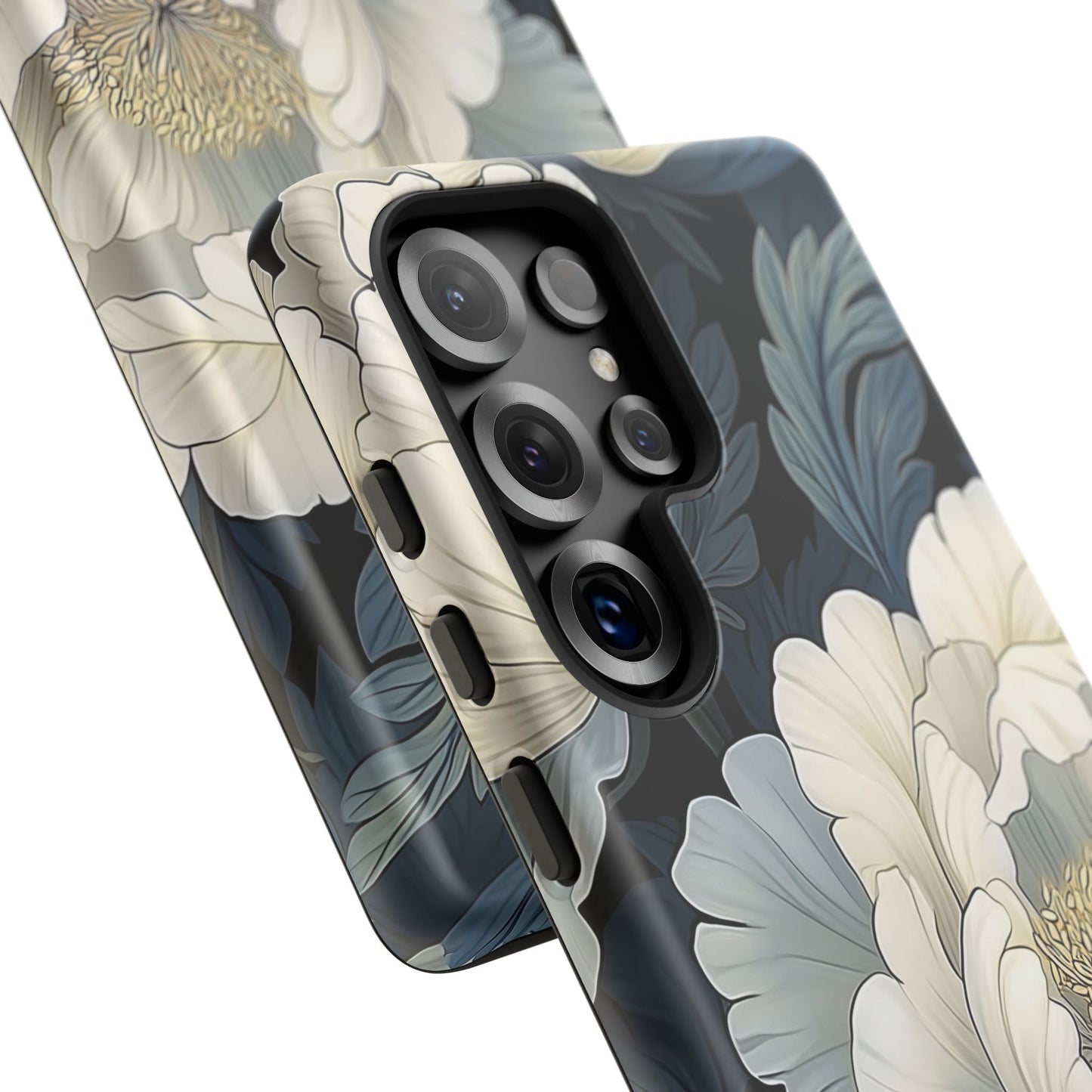 Floral Phone Case - Elegant Tough Cases for Nature Lovers, Stylish Protective Cover for Gifts, Birthdays, Mom's Day, Floral Design