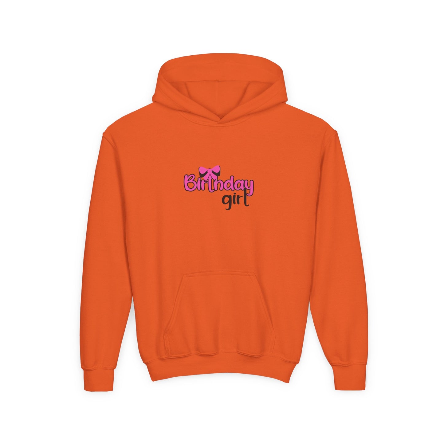 Birthday Girl Youth Hooded Sweatshirt - Perfect for Celebrating Special Days!
