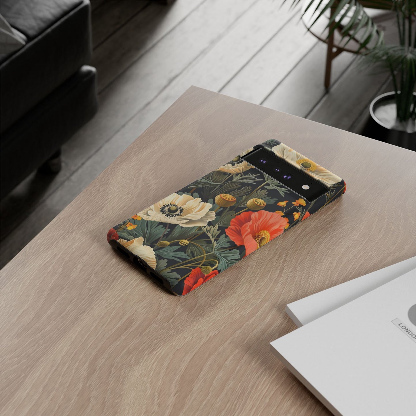 Floral Phone Case - Tough Cases with Vibrant Garden Design, Phone Accessory, Gift for Her, Spring Style, Nature Lover