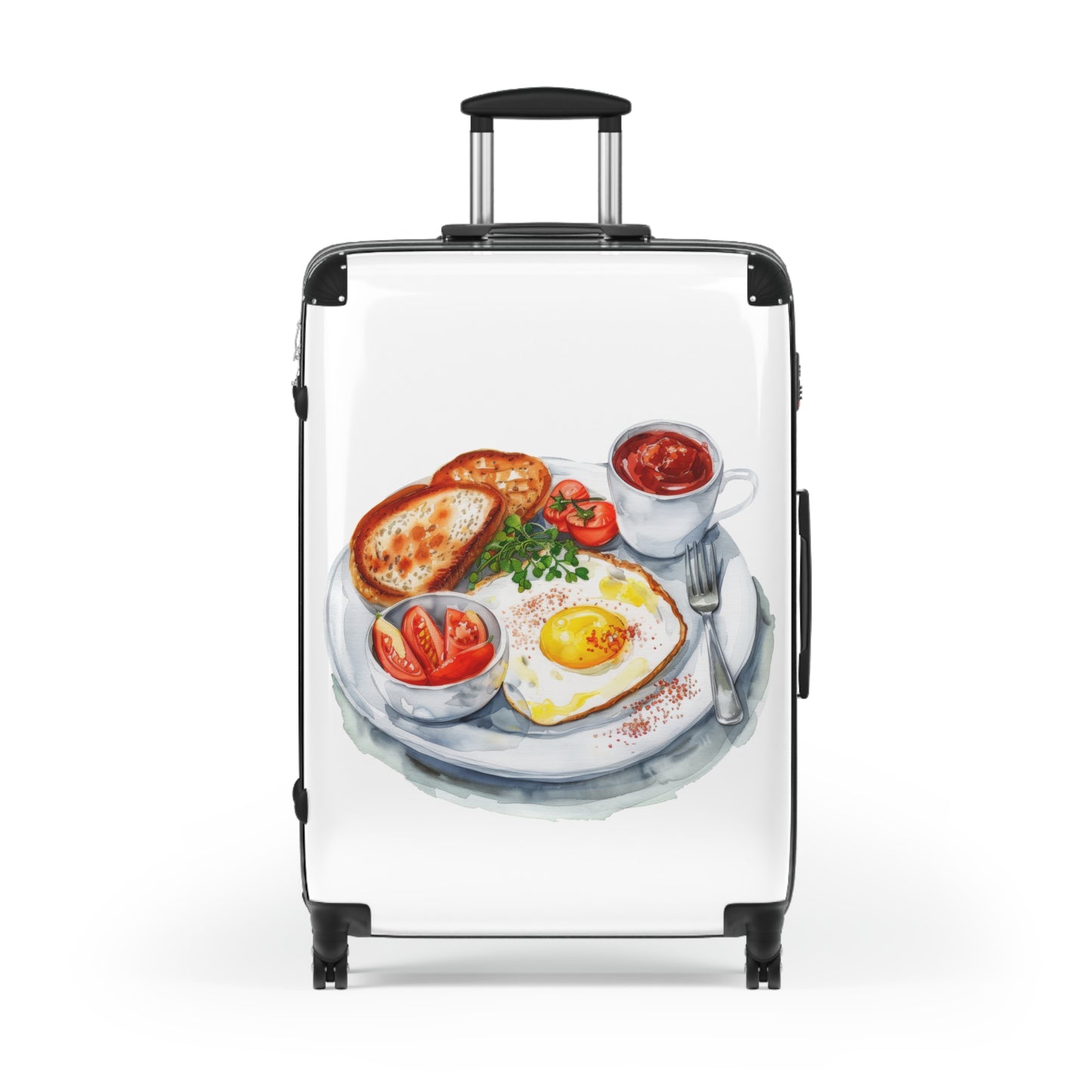 London Icons Collage Suitcase
