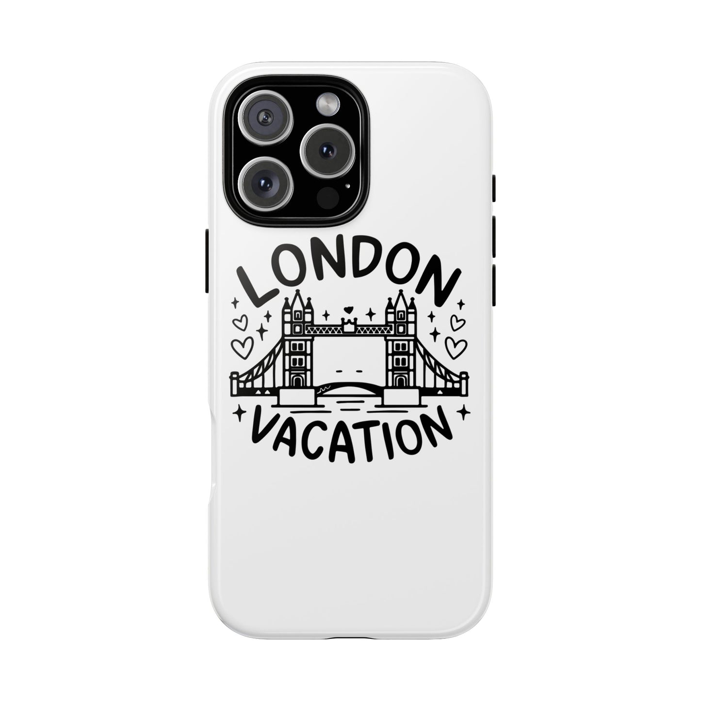 London Vacation Phone Case, Travel Accessories, Unique Gift, London Lover, Custom Phone Cover, Vacation Souvenir