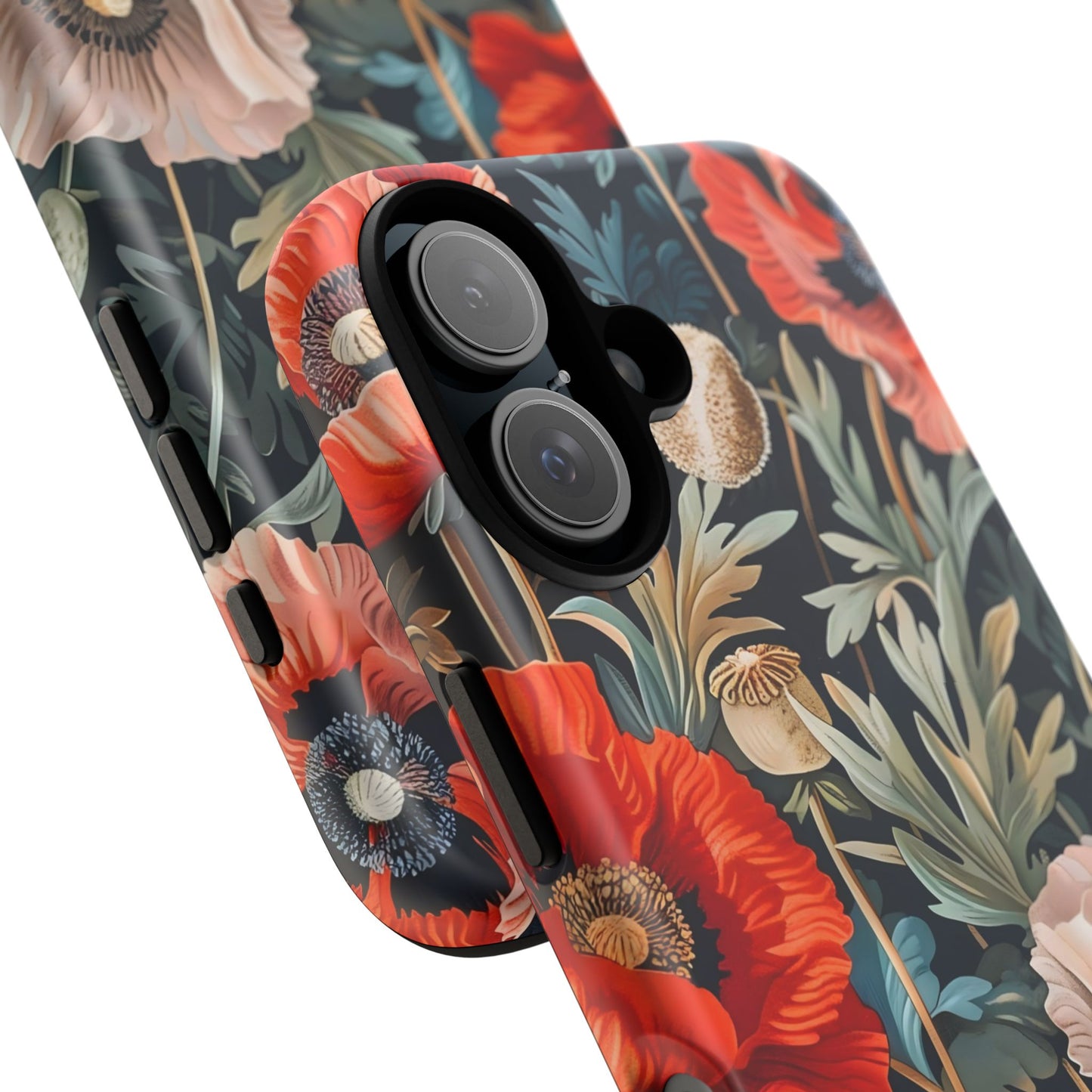 Floral Phone Case - Tough Cases, Flower Design, Chic Tech Accessories, Stylish Gifts, Unique Phone Protectors