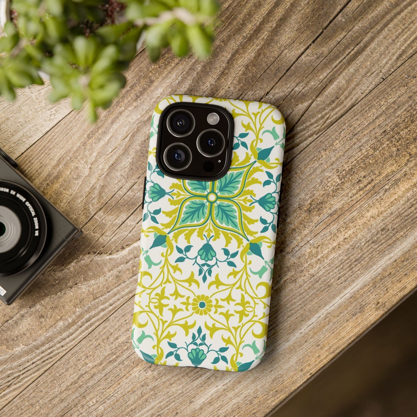 Vibrant Floral Phone Case - Protective Cover for iPhone, Stylish Gadget Accessory, Perfect Gift for Her, Home Decor, Trendy Tech