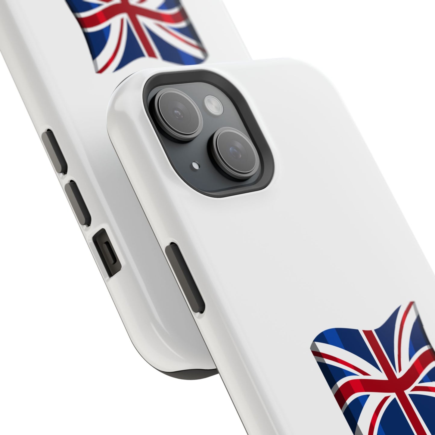 UK Flag Magnetic Phone Case, Durable Tough Cover, Gift for Patriots, Ideal for Travelers, Accessories for Holidays