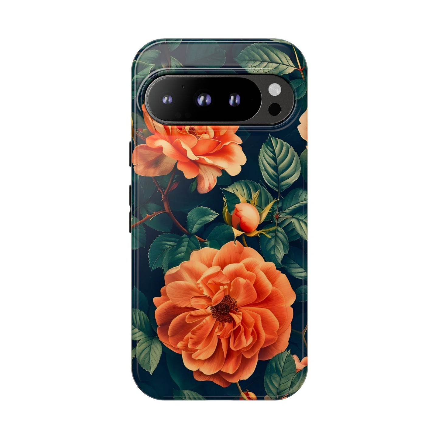Floral Phone Case, Tough Cases for Nature Lovers, Botanical Design, Phone Protection, Gift for Her, Trending Floral Accessories