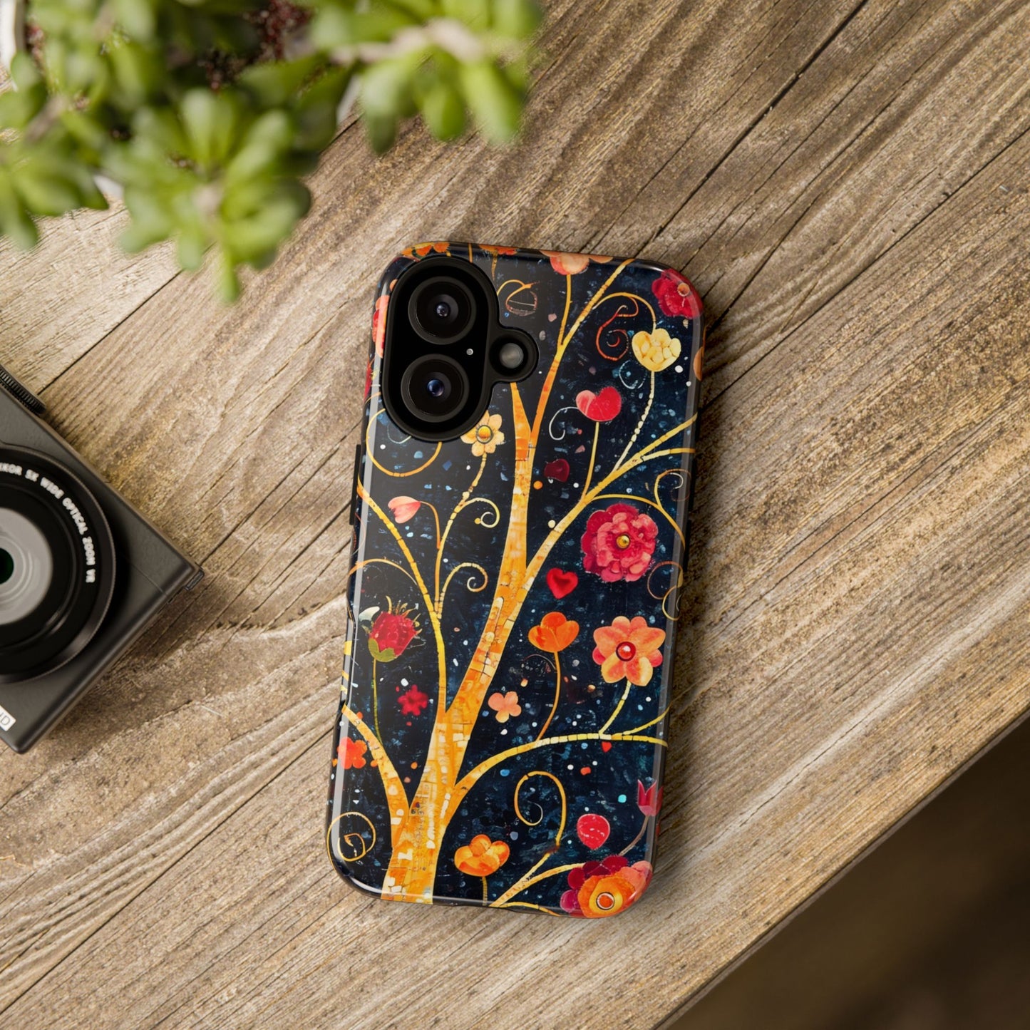 Floral Phone Case - Tough Cases | Vibrant Design for Nature Lovers, Gift for Her, Stylish Protection, Spring Decor, Customizable