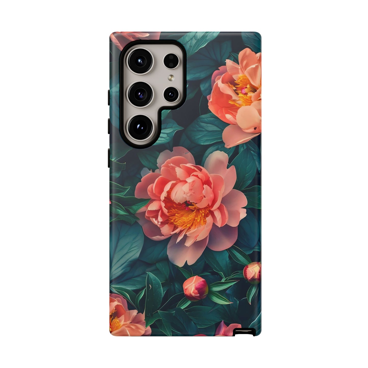 Floral Phone Case - Tough Cases, Flower Design, Botanical Art, Phone Accessory, Gift for Her, Nature Lovers