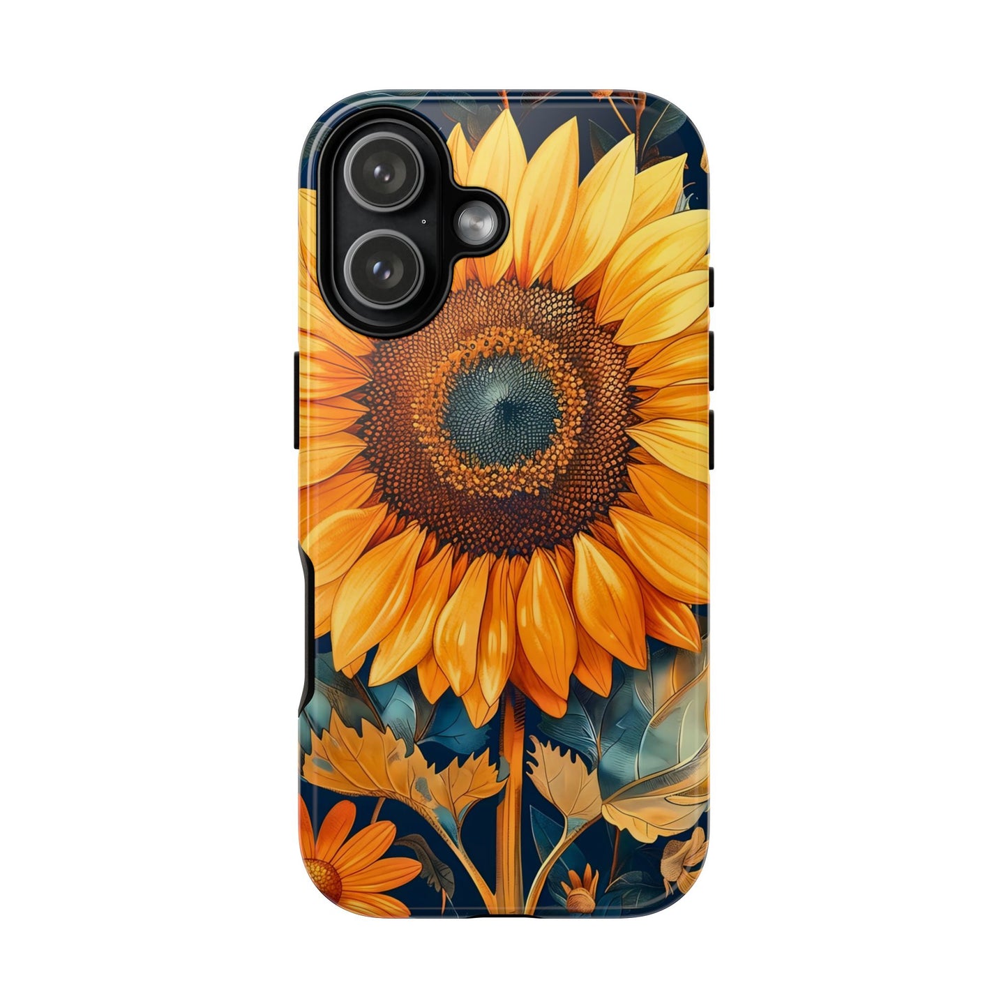 Sunflower Phone Case | Tough Cases for Nature Lovers, Floral Design, Gift for Plant Enthusiasts, Summer Vibes, Elegant Protection
