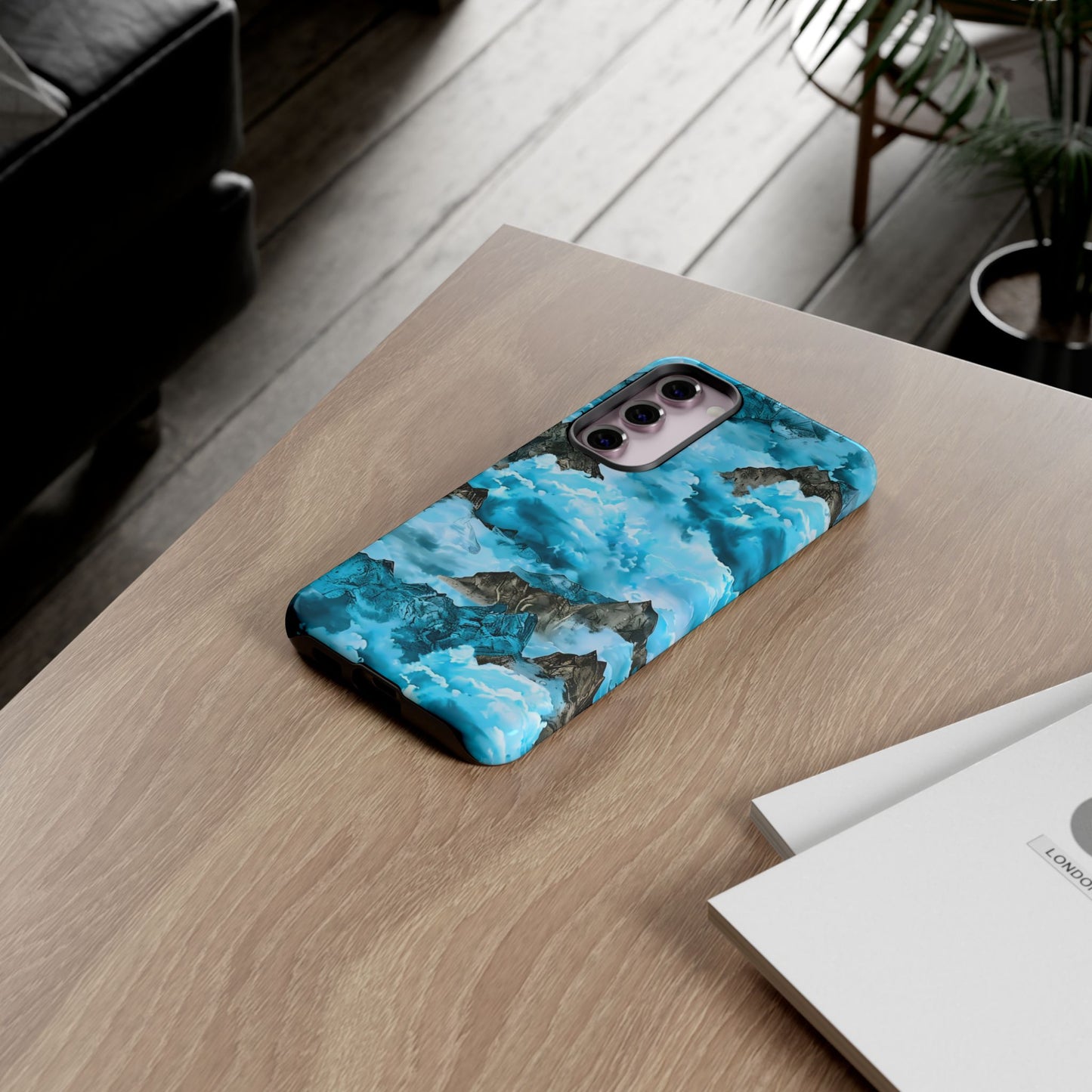Mountain Wave Phone Case - Adventure Gear, Outdoor Gifts, Stylish Cases, Trendy Accessories, Nature Lovers