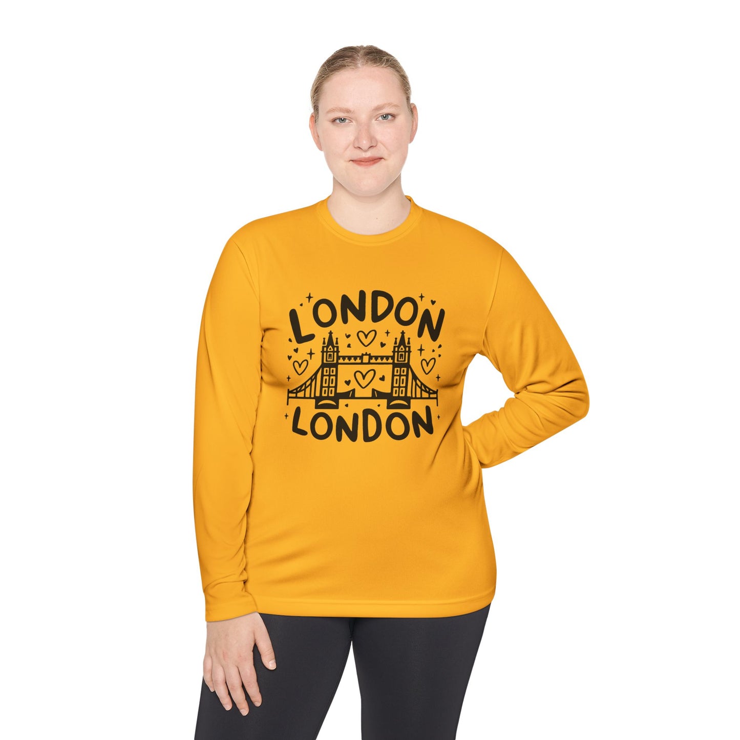 Unisex Lightweight Long Sleeve Tee - Lovely London