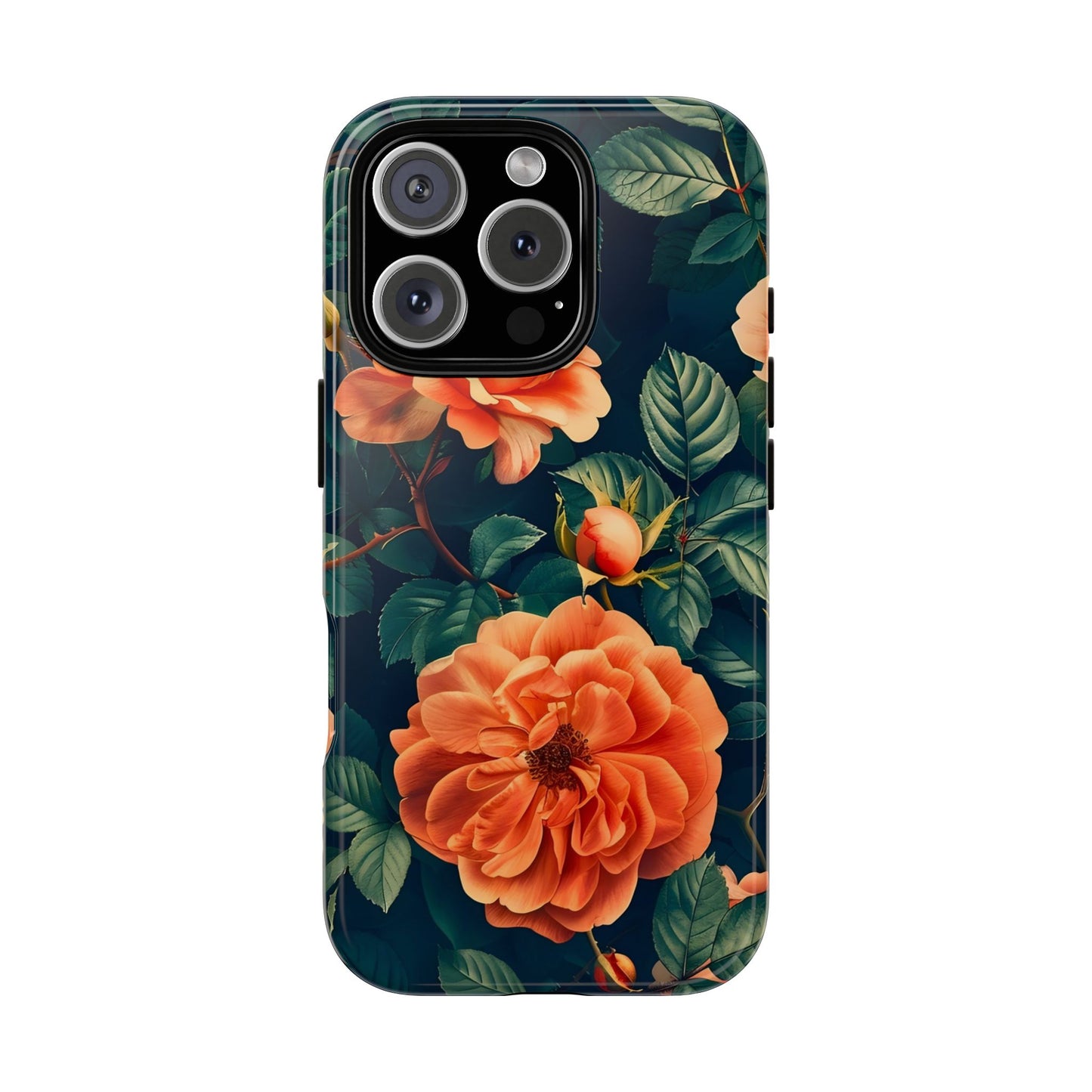 Floral Phone Case, Tough Cases for Nature Lovers, Botanical Design, Phone Protection, Gift for Her, Trending Floral Accessories