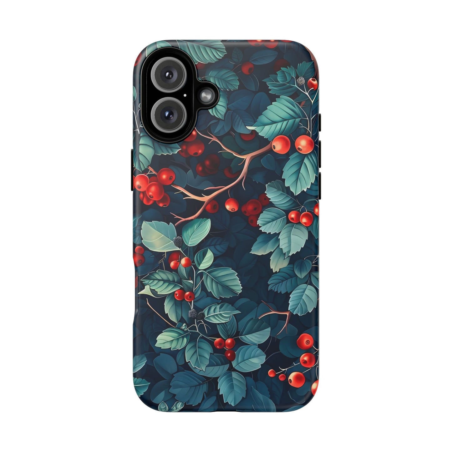 Berry Blossom Phone Case - Nature Lover's Gift, Floral Design, Cute Accessory for Spring, Unique Tech Cover, Perfect for Holidays