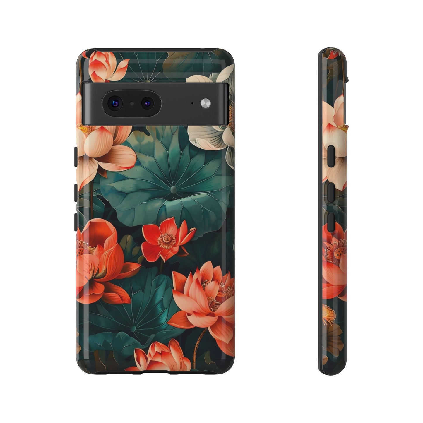 Flower Phone Case, Floral Phone Cover, Tough Case for Floral Lovers, Gift for Her, Stylish Tech Accessories