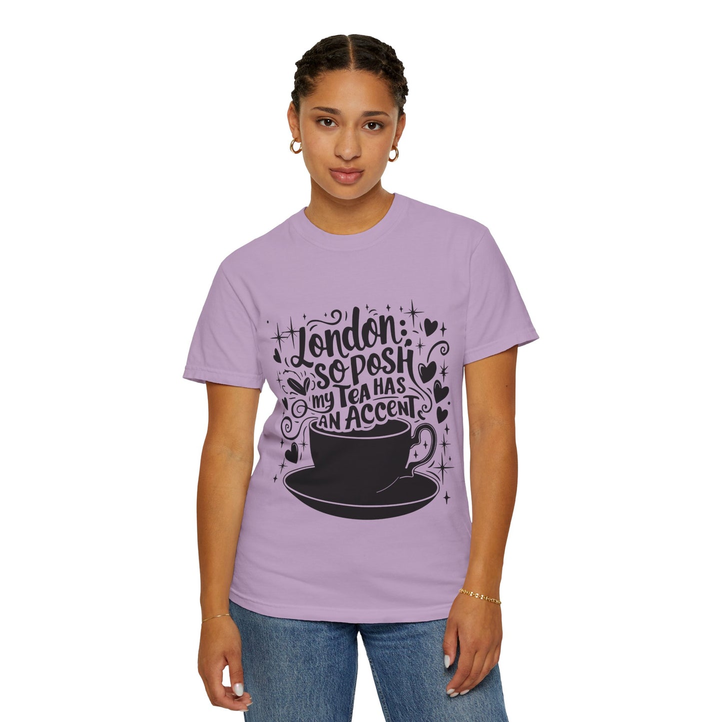Unisex Garment-Dyed T-shirt - London's Nostalgic Tea