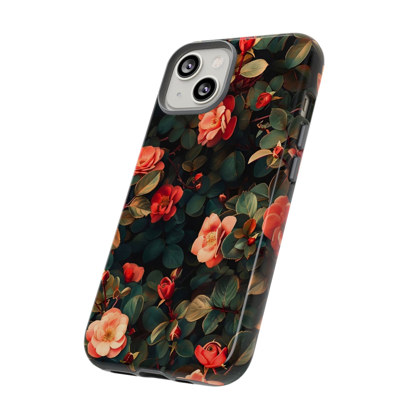 Floral Phone Case - Elegant Floral Design, Tough Protective Case, Perfect Gift for Her, Trendy Phone Accessories, Mother’s Day, Birthday