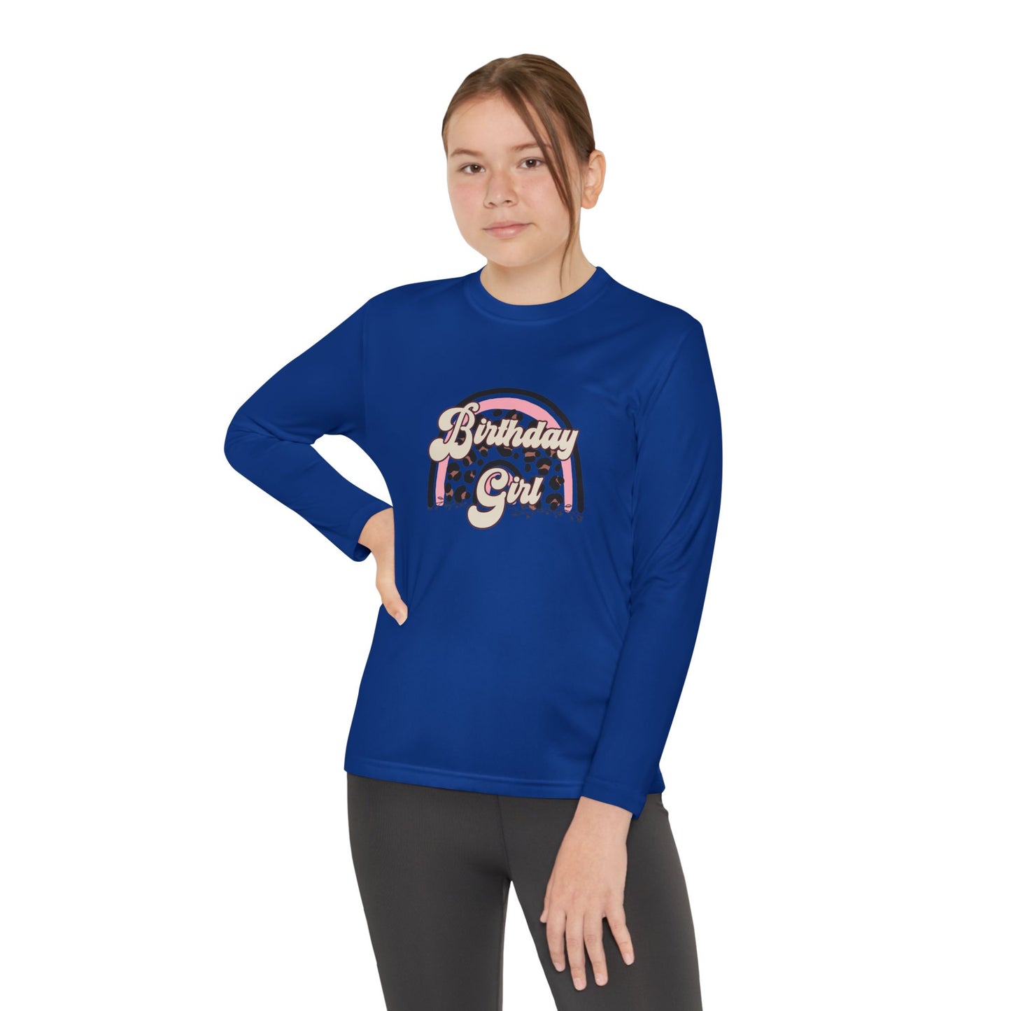 Birthday Girl Youth Long Sleeve Tee